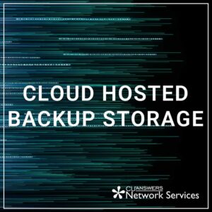 Cloud Hosted Backup Storage
