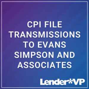 CPI File Transmissions to Evans Simpson and Associates