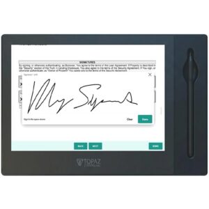 Topaz® GemView®10 Touch - Signature Pad