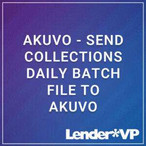 Akuvo - Send Collections Daily Batch File To Akuvo